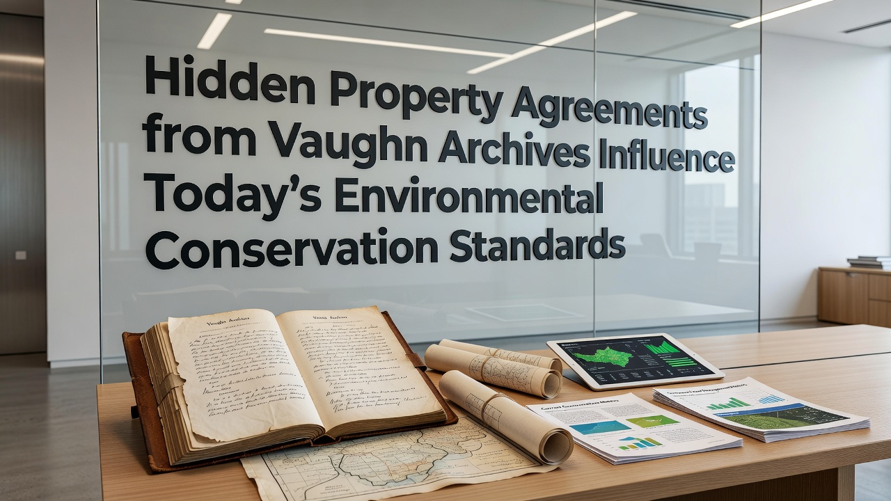 Archival Secrets: Vaughn's Property Agreements and Their Impact on Modern Conservation Practices