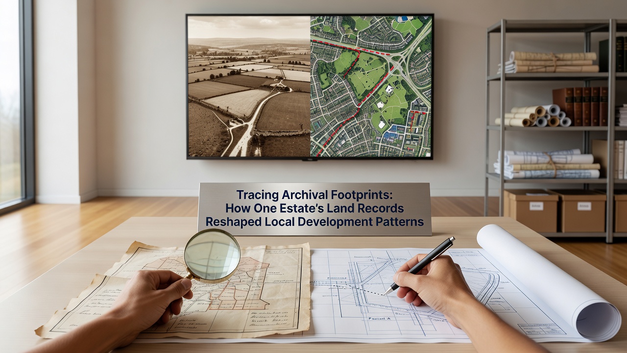 Tracing Archival Footprints: How One Estate's Land Records Reshaped Local Development Patterns